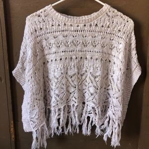 Justice Crochet Crop Top